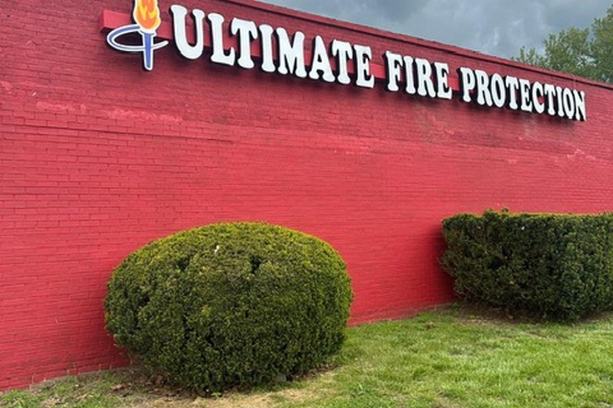 Ultimate Fire Protection building sign